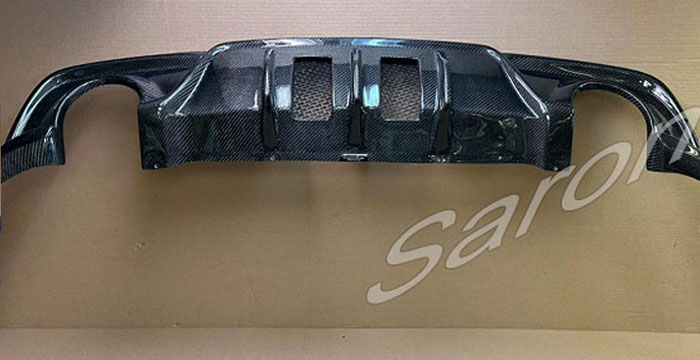 Custom Dodge Charger  Sedan Rear Lip/Diffuser (2015 - 2023) - $690.00 (Part #DG-042-RA)